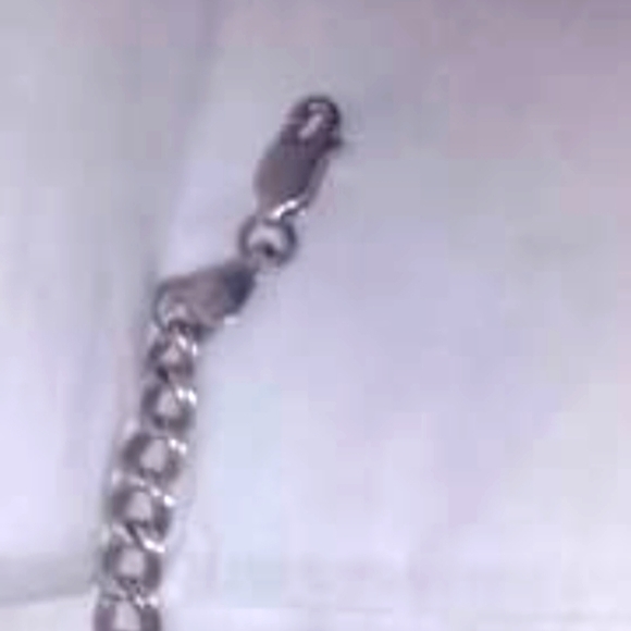 7.5" 4mm Double Link .925 Solid Sterling Silver Starter Charm Bracelet - Picture 4 of 8